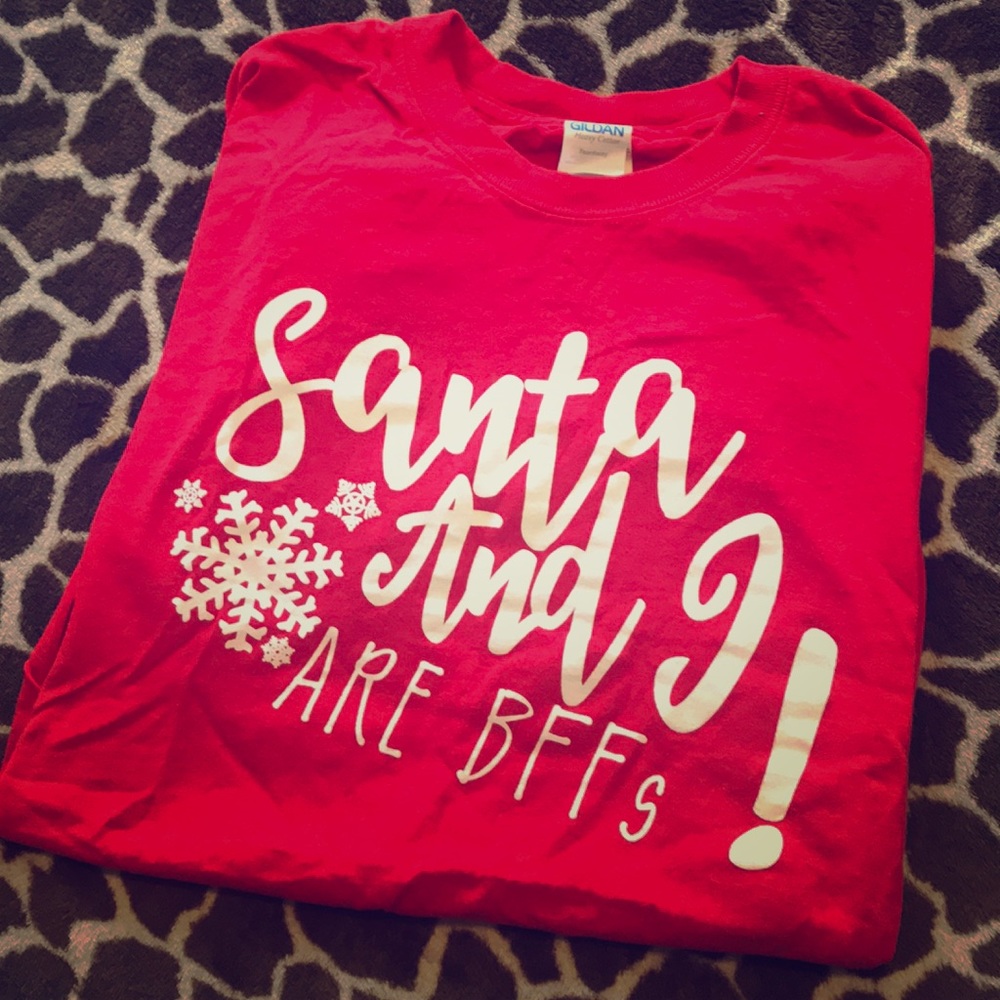 Santa/Teacher Tee